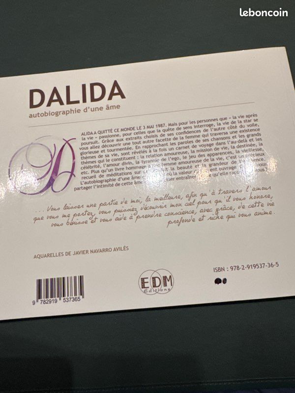 DALIDA . Autobiographie d’une âme (image 2)