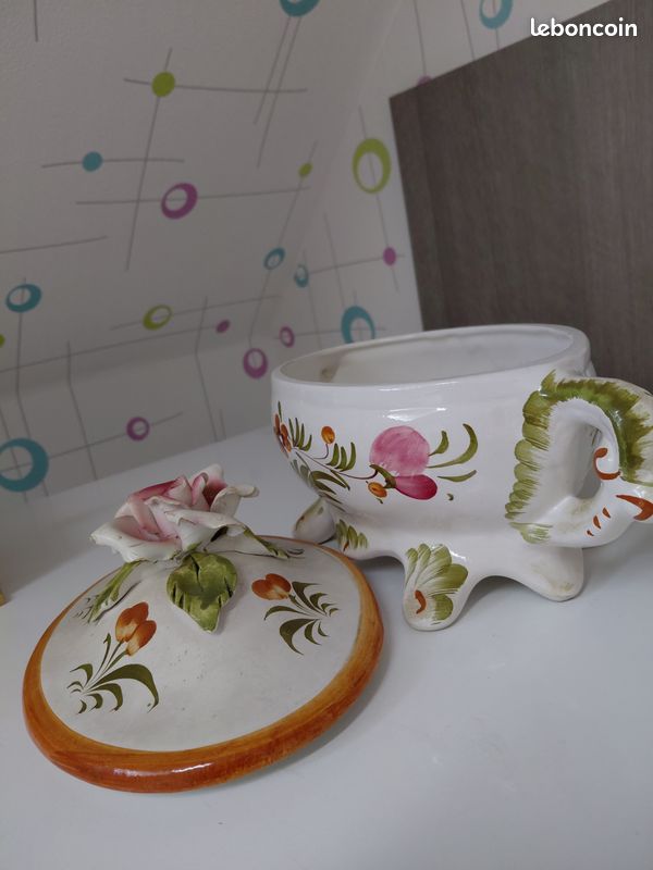 Soupière vintage céramique (image 3)