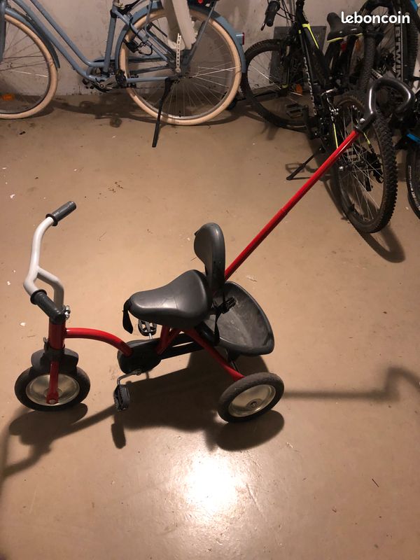 Tricycle enfant avec canne (image 1)