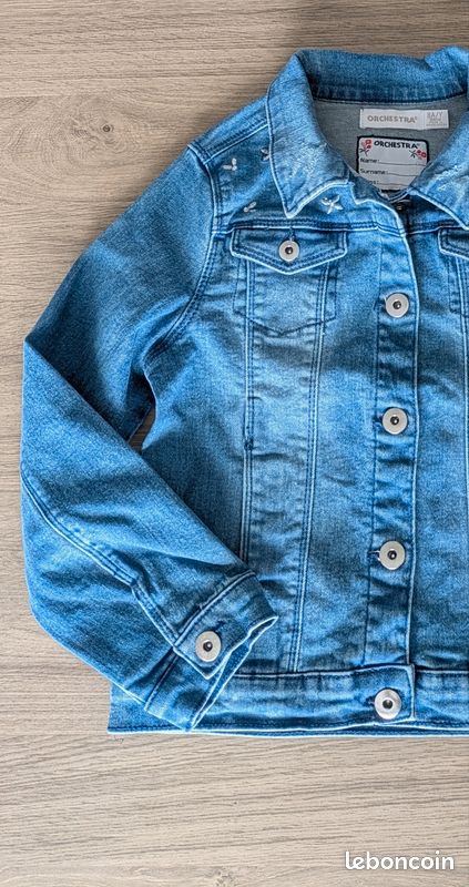Veste en Jean Fille - 8 Ans (image 3)