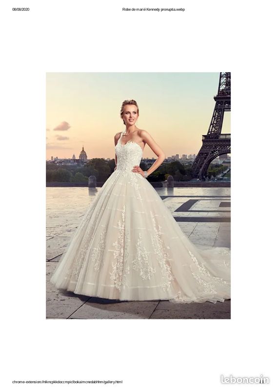 Robe de mariée Pronuptia neuve (image 1)