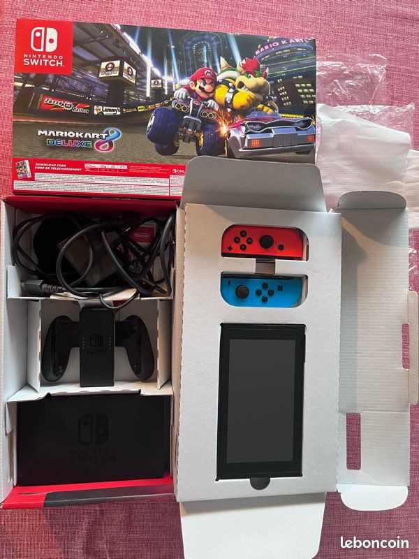 Console + jeux Nintendo Switch (image 2)