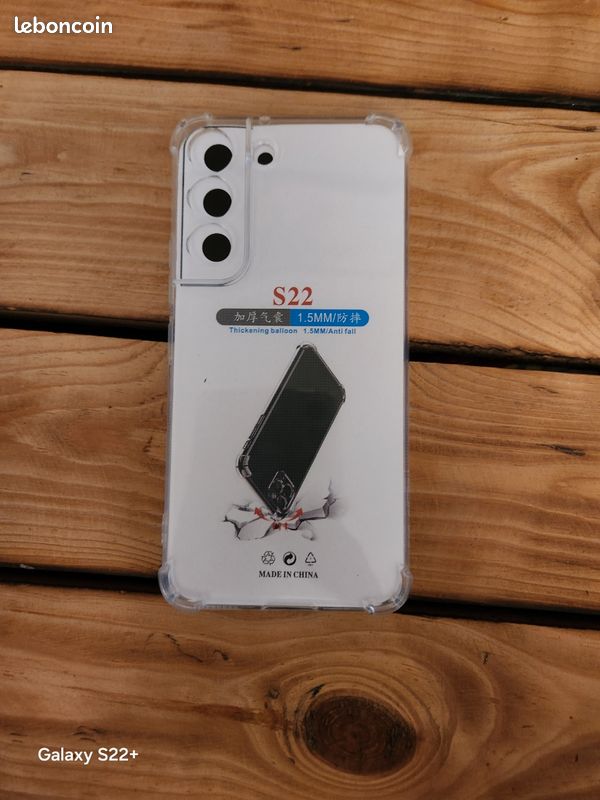 Coque neuve transparente galaxy s22 s 22 (image 1)