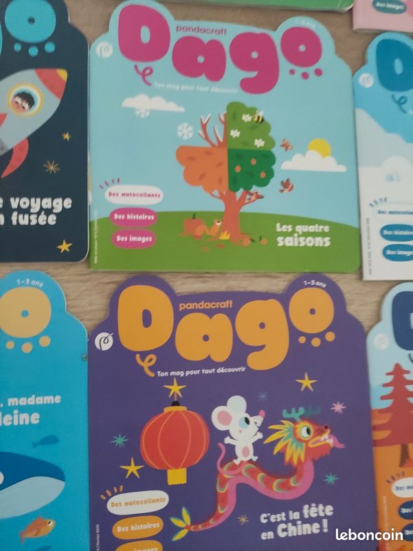 Lot de 12 livres pandacraft 1 a 3 ans (image 6)