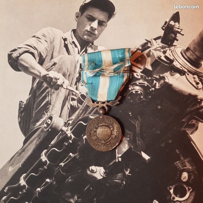 Médaille Coloniale Française - Maroc, Tonkin, Extrême-Orient - Occasion - Décoration Militaire