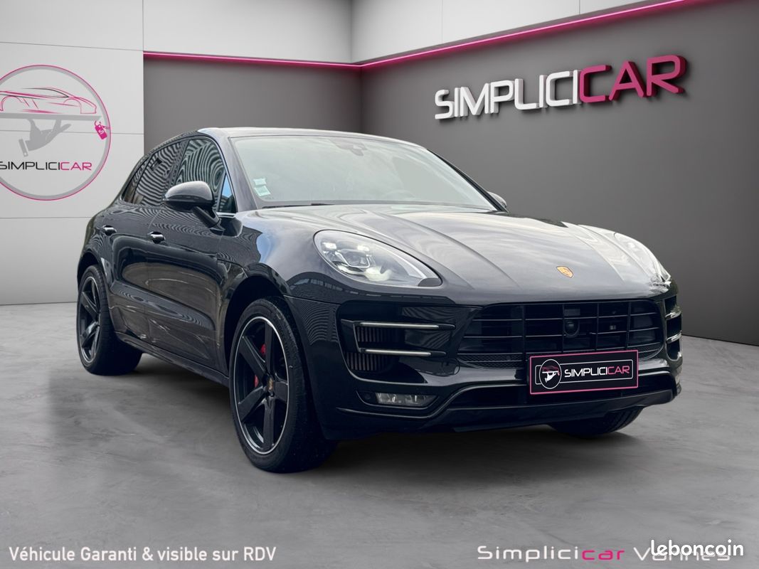 PORSCHE MACAN 3.6 V6 TURBO PACK PERFORMANCE 440Ch Garantie 12 mois (image 1)