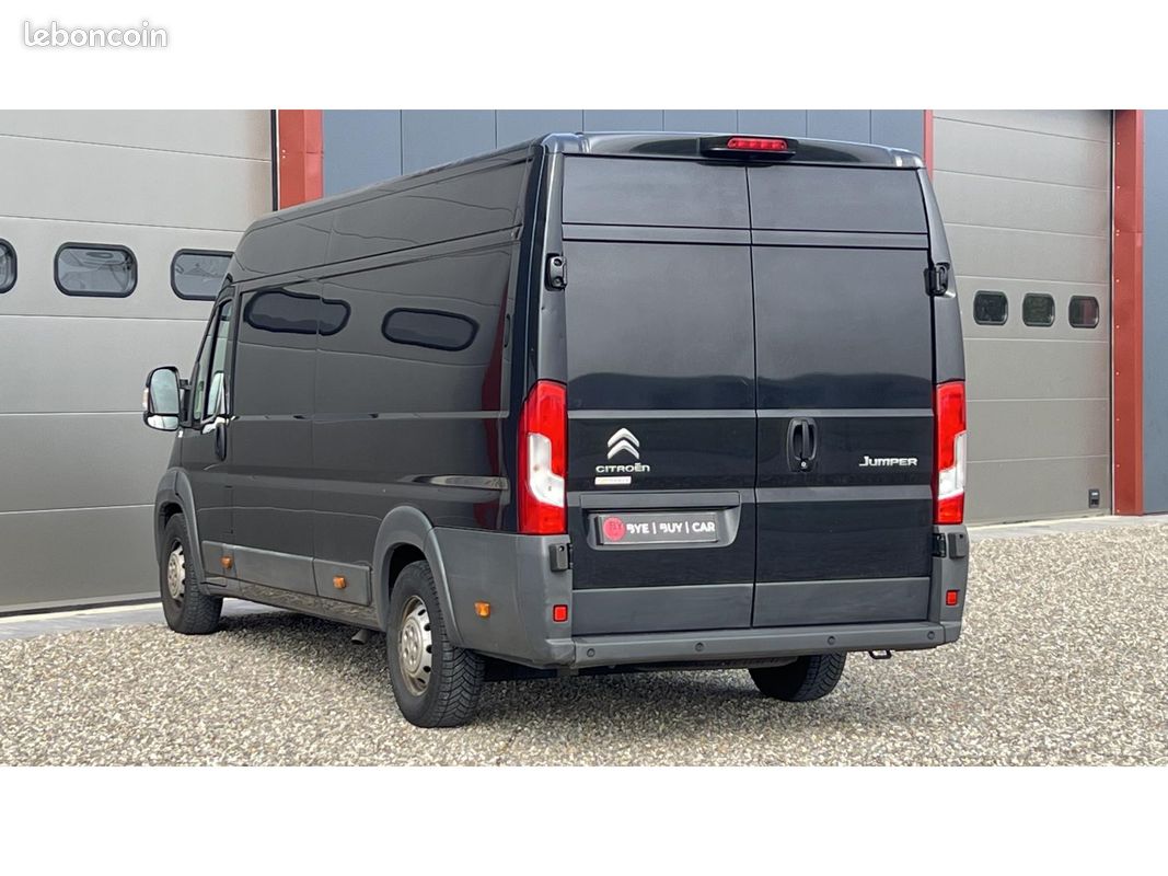 CITROEN JUMPER Business 4 35 L4H2 2.0 HDI 160 III FOURGON TOLE - HAYON 500KG / WEBASTO / MOTEUR 57.000 KMS (image 4)