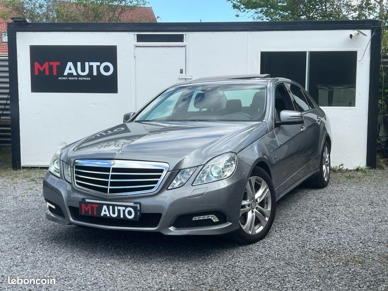 Mercedes classe E350 CDI 3.0 v6 w212 avant-garde 2er main cuir xénon gps toit ouvrant (image 1)