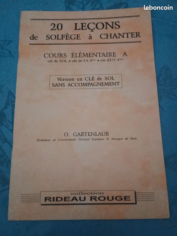 Livres solfège tous niveaux (image 1)