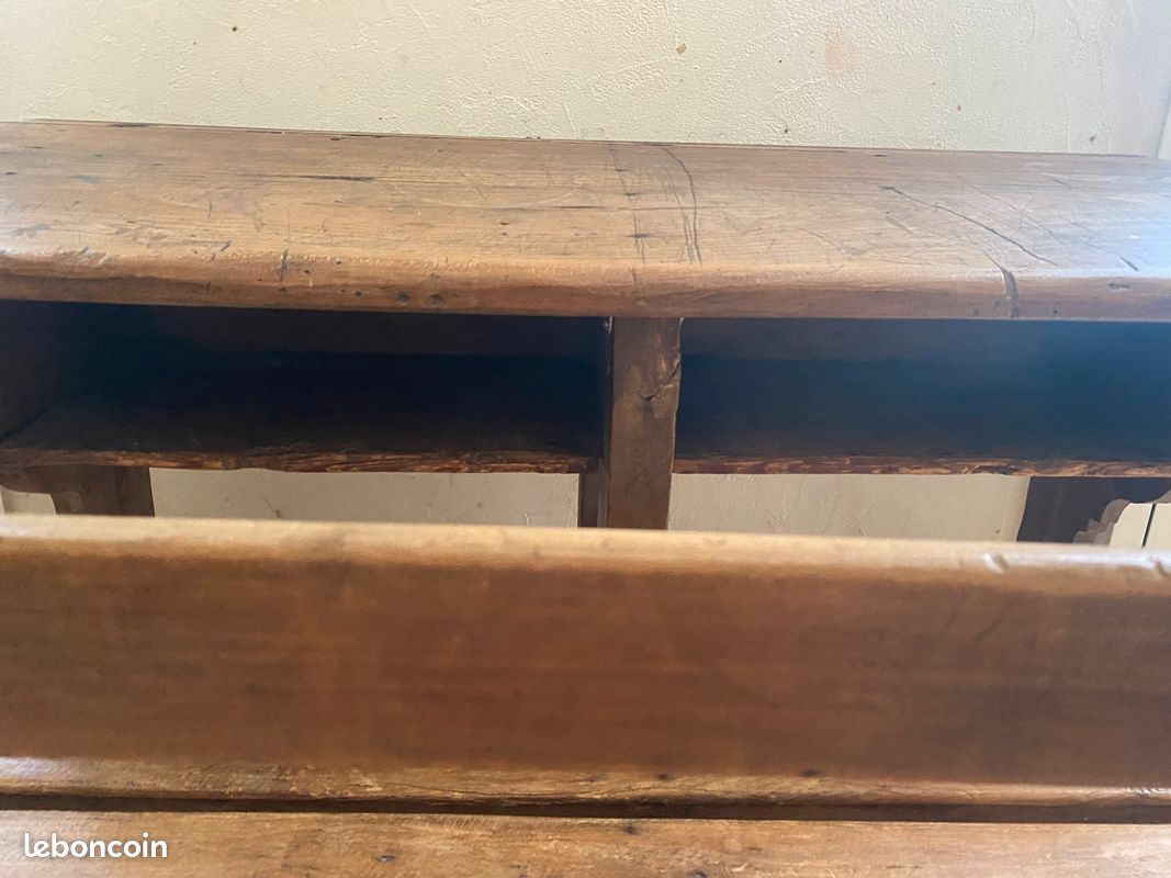 Bureau écolier bois 110x70x73 (image 4)
