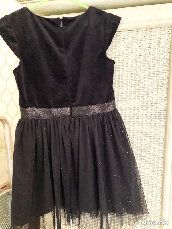 Robe fille noire Okaidi (image 5)