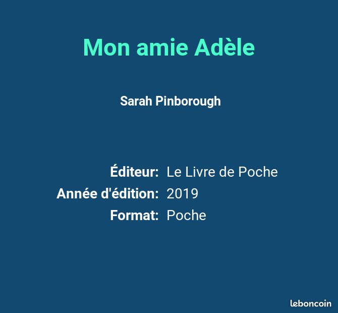 Mon amie Adèle - Sarah Pinborough (image 2)
