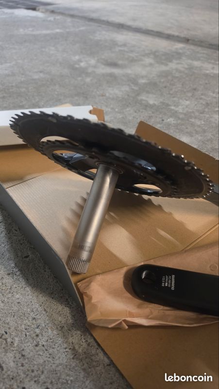 Pedalier plateaux + manivelles shimano ultegra 12v (image 5)