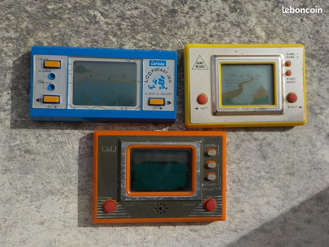 Jeu électronique Portatif Vintage - Années 80/90, Plastique, Pour Adultes Collection