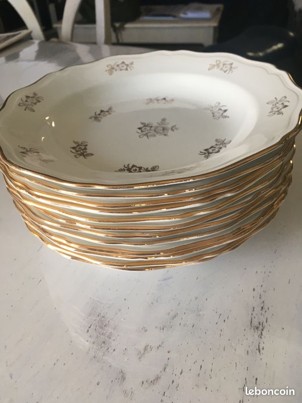 Assiettes AMANDINE des années50 (image 8)