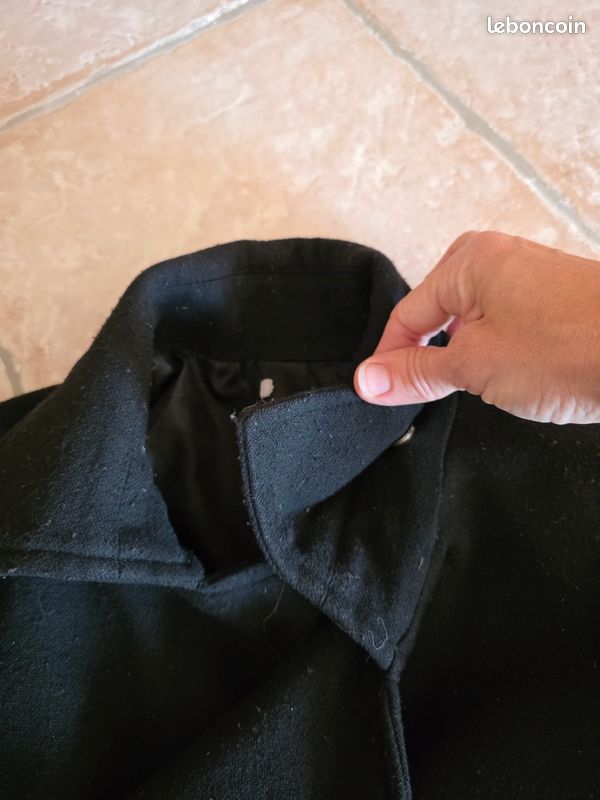 Manteau caban noir (image 6)