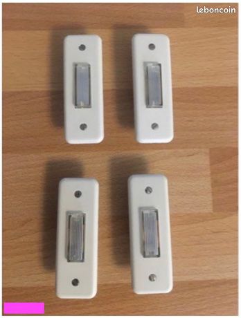 Interrupteur Poussoir Lumineux Legrand Modèle Cristal Jupiter Avec Voyant - Neuf