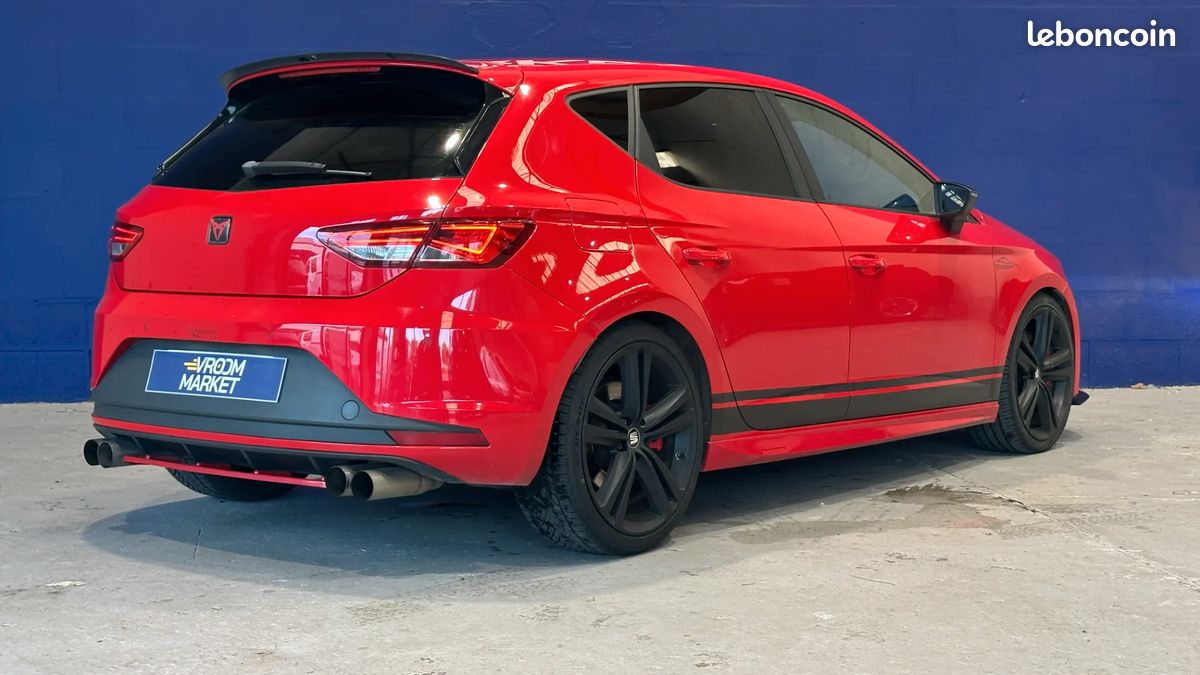Seat Leon 2.0 280ch Cupra - Suivi complet - Sièges chauffants - Flexfuel (Éthanol) - Seat Sound - Modes de conduite (image 5)