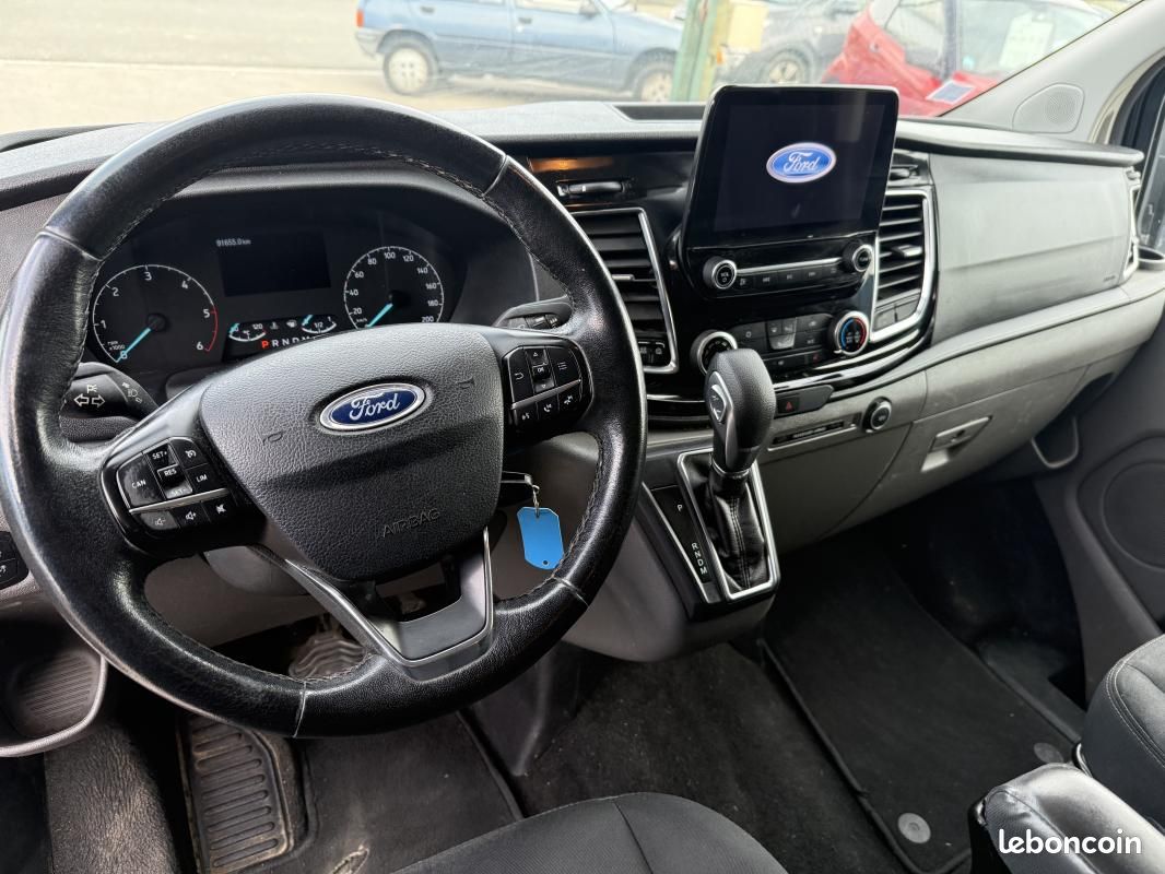Ford Transit Custom 2.0 TDCI 130CH L1 H1 / CABINE APPROFONDI TVA NON RÉCUPÉRABLE (image 9)