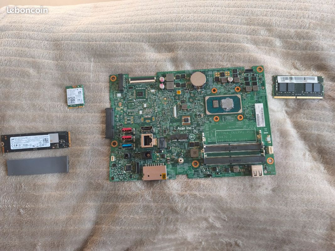 Carte Mère AMD A8 Pour Acer Aspire ES15 (ref LA-D661P) - Pour Pièces, Ne Fonctionne Pas