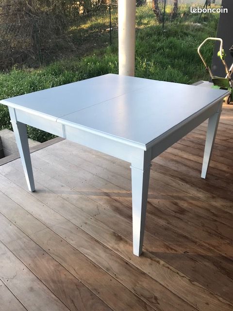 Table bois avec rallonges (image 1)