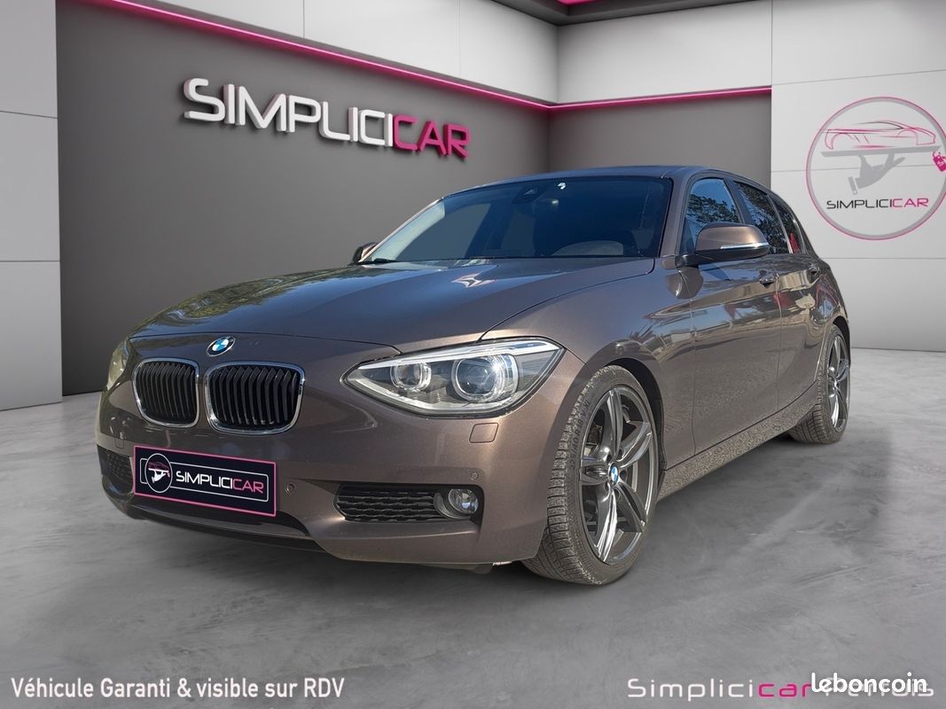 BMW SERIE 1 F20 125i 218 ch bva8 Lounge Plus Radars avants arrières entretien complet BMW Garantie 12 mois (image 4)