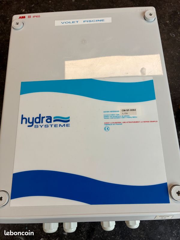 Coffret commande volet piscine HYDRA Syst (image 1)