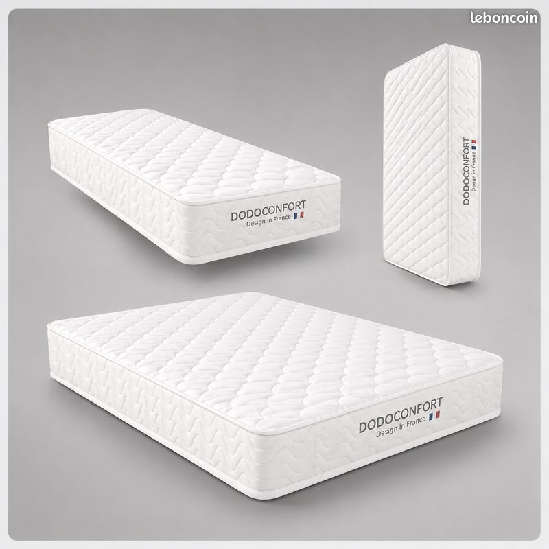 Promo Matelas Dodo Confort 15cm Province 90x190 Lyon 3e (image 1)