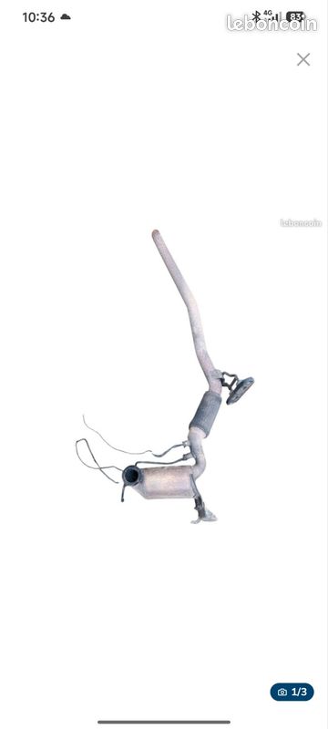 Catalyseur Audi A3 vidé (image 1)