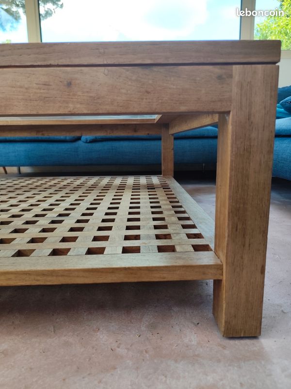 Table basse teck (image 4)