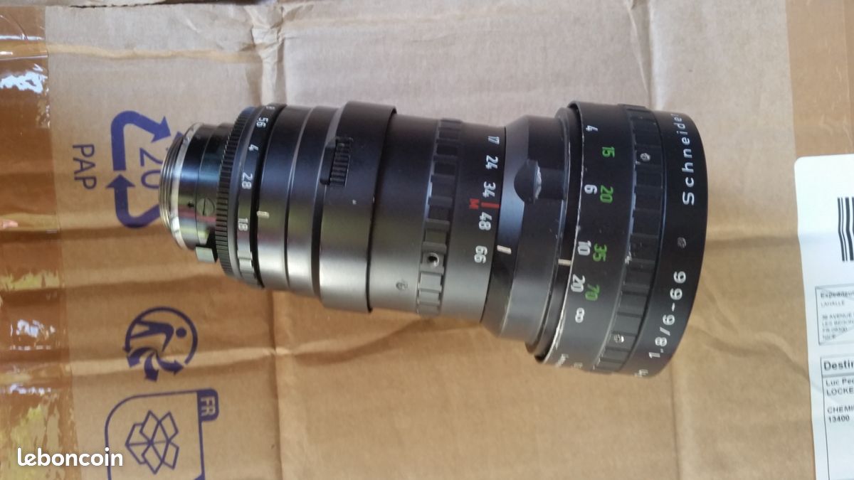 Schneider Kreuznach Beaulieu Optivaron 6-66mm 1.8 - Photo, audio 