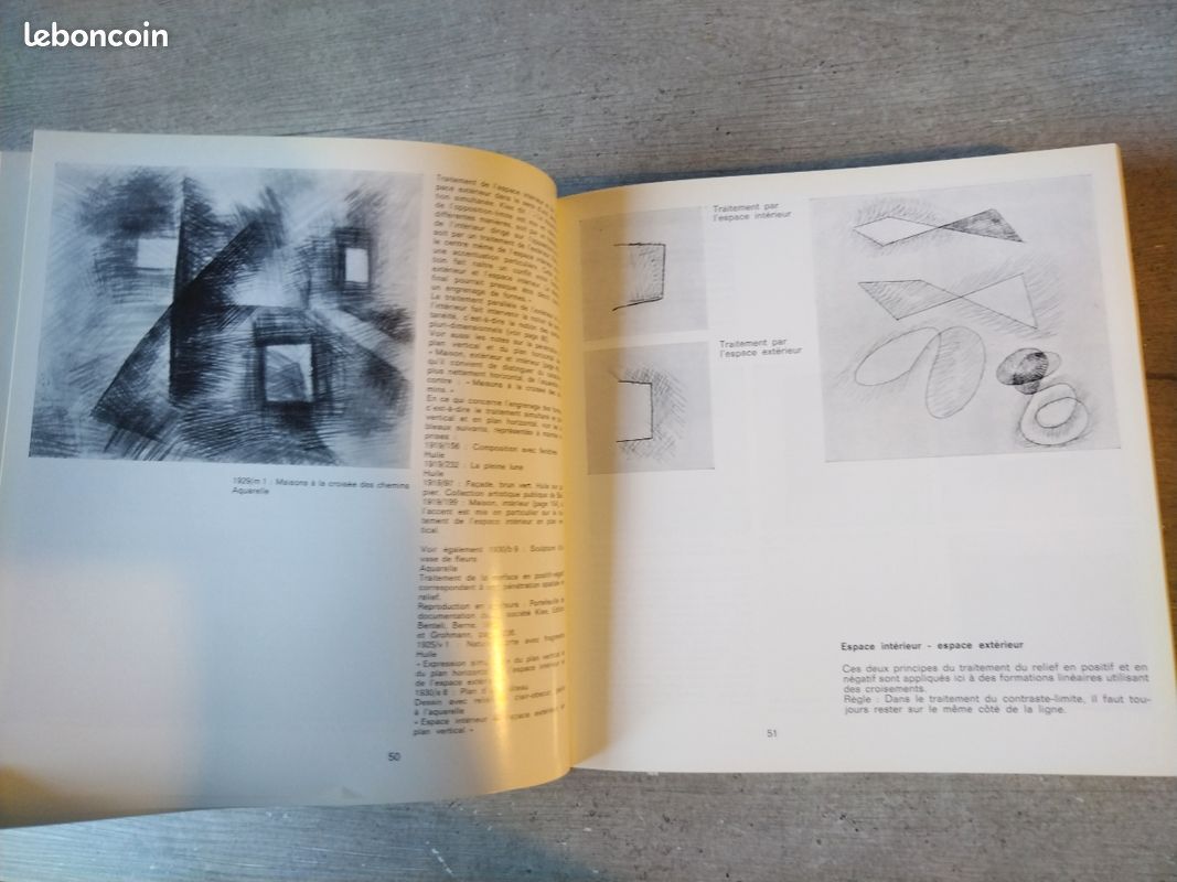Livre rare " Écrits sur l'art : La pensée créatrice " Paul Klee 1973 (image 6)