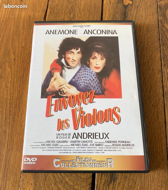DVD Envoyez les violons - Anemone / Anconina (image 1)