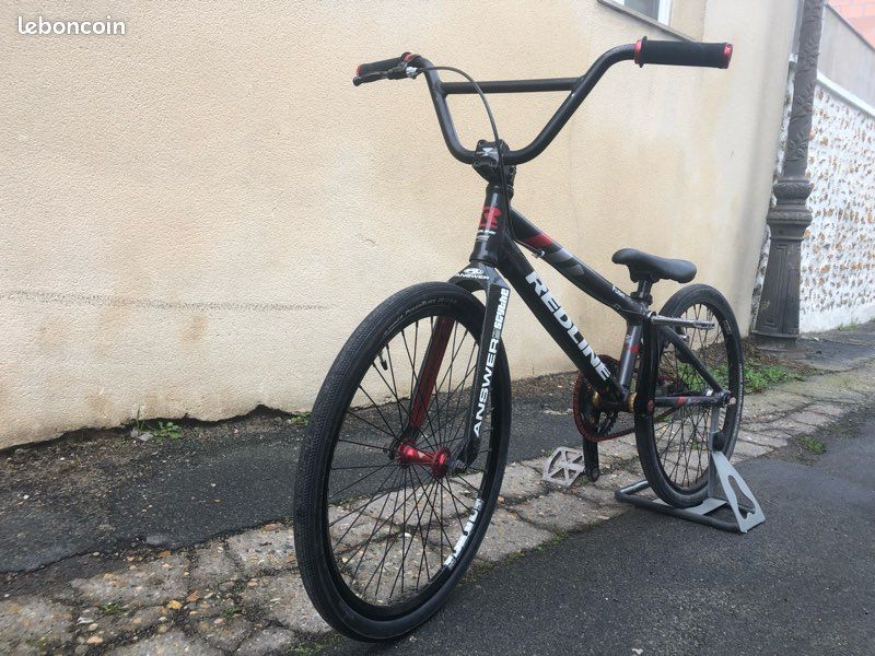 Guidon BMX Answer Expert Carbone - Noir - Diamètre 22.2 Mm - Neuf