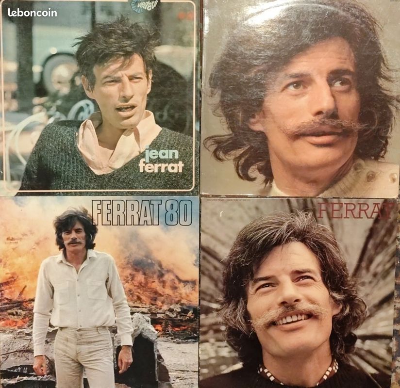 Lot de vinyles de Jean Ferrat (image 1)
