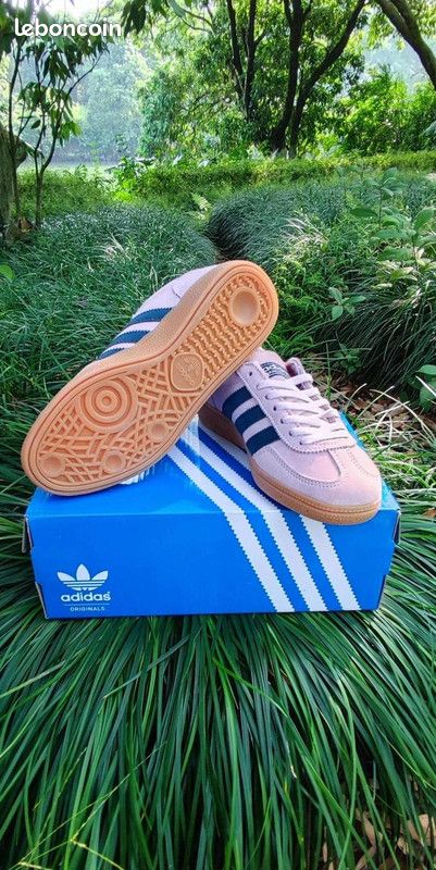 Adidas Originals Handball Spezial Rose et Bleu (image 6)