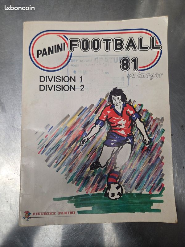 Album Panini Football 81 – Ancien, état Très Bon