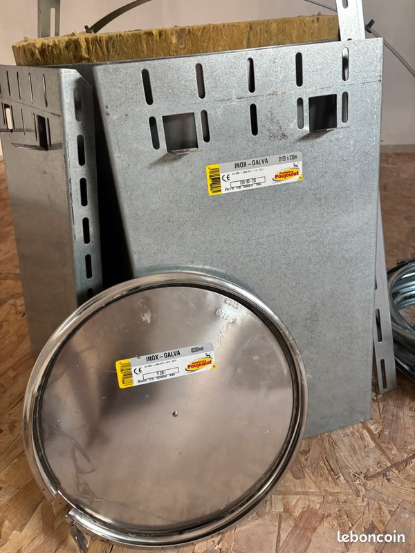 Ensemble conduit Poujoulat inox-galva 230 (image 7)