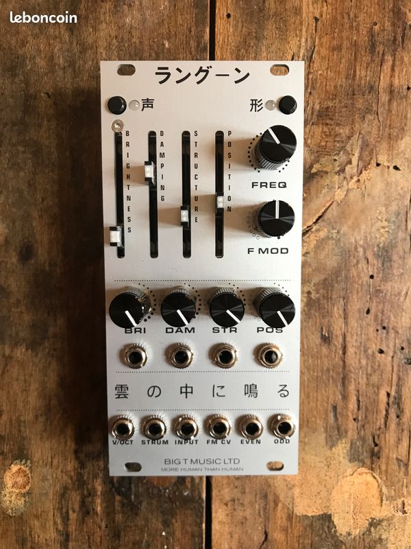 Module Eurorack Big T Music - Rangoon (Mutable Instruments Rings 