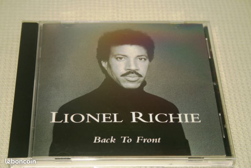 Lionel Richie "Back To Front" (image 1)