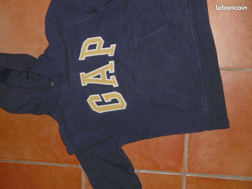 Sweet gap bleu 10-11ans à capuche (image 2)