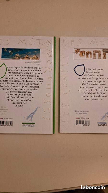 Lot livres les contes de métamorphose (image 9)