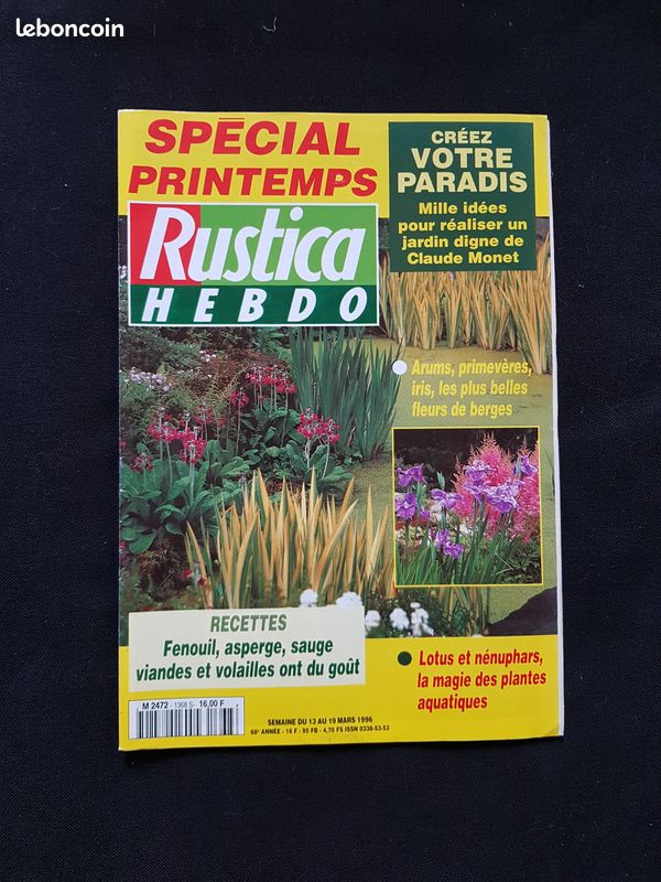 Lot de 12 magazines Rustica Hebdo de 1995 à 1996 (image 5)