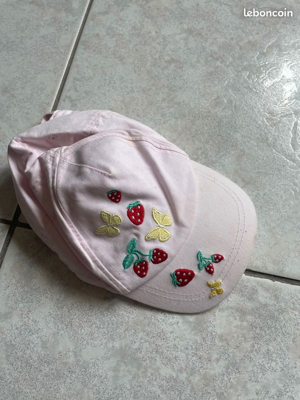 Casquette rose fille 3 ans H&M (image 1)