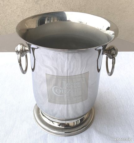 Seau à Champagne Inox Jean Couzon Orfèvre - Modèle Président - Neuf (sans Boîte)