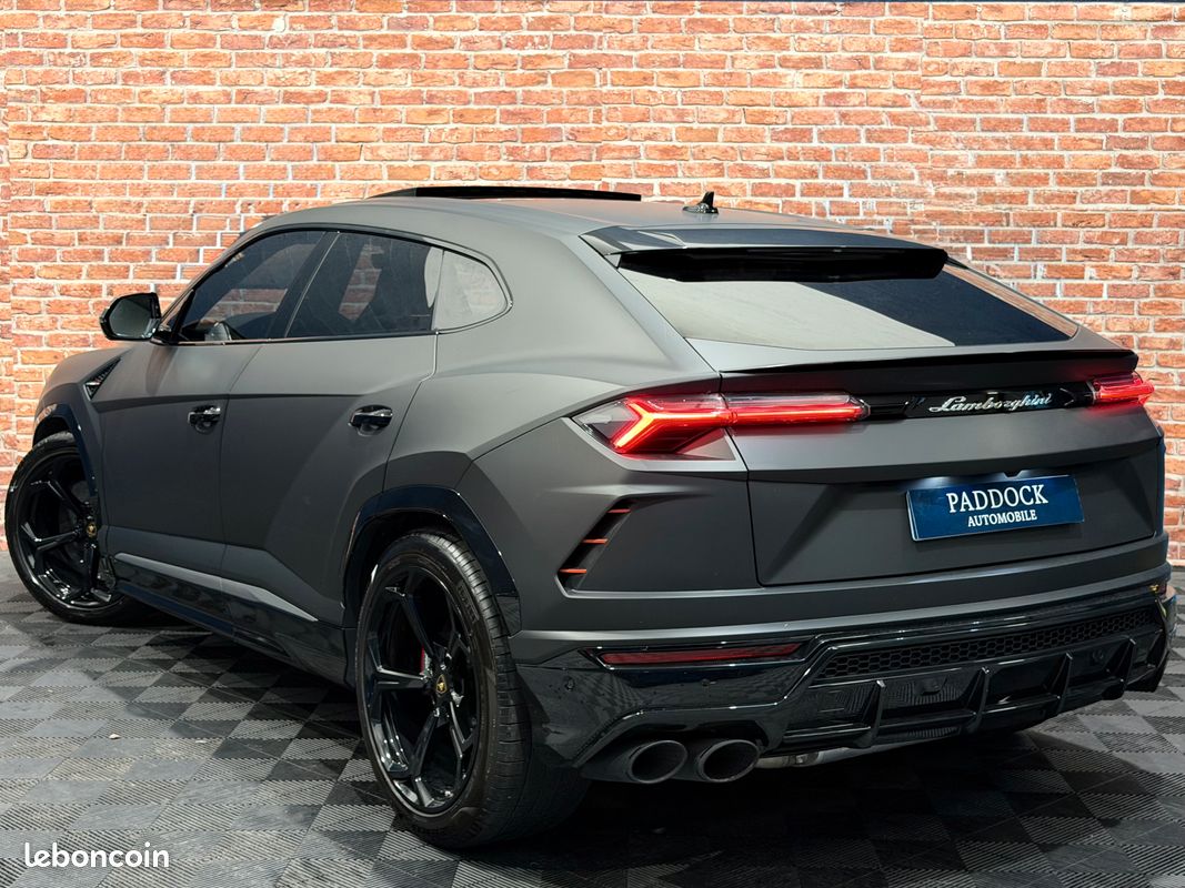 Lamborghini urus v8 4.0 650 suivi complet- hud - camera 360° - carplay - immat france (image 2)