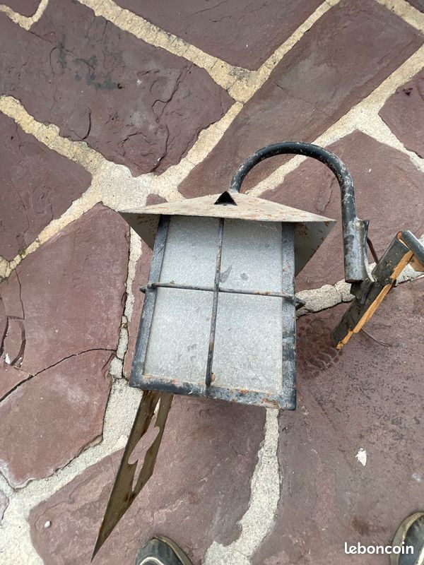 Lampadaire fer forgé (image 1)