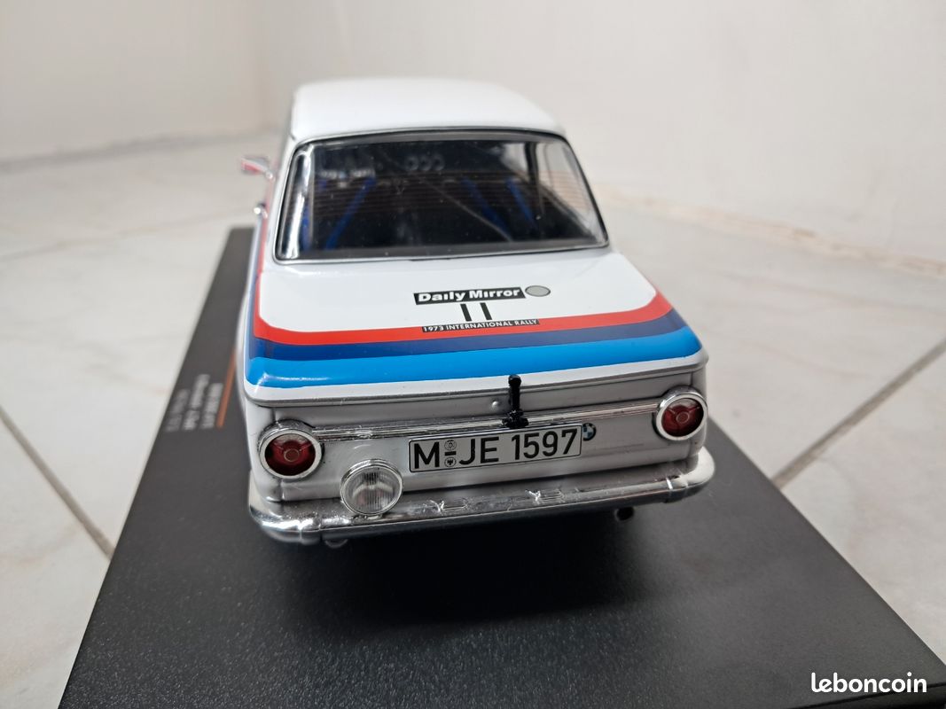BMW 2002 #11 A.Warmbold RAC Rally 1973 1:18 Ixo 18RMC164