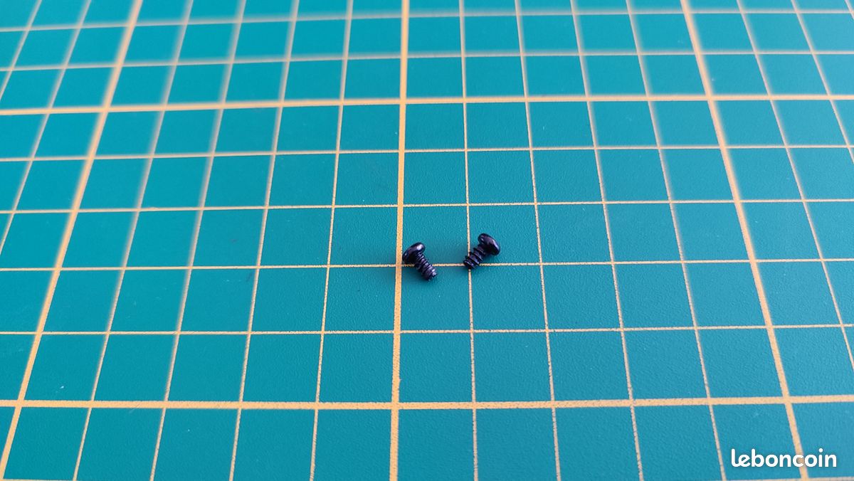 Vis x2 KP 2.3x4mm n°43 pièce détachée Renault R8 Gordini 1/8 1/8ème Eaglemoss Collections #A67 (image 1)