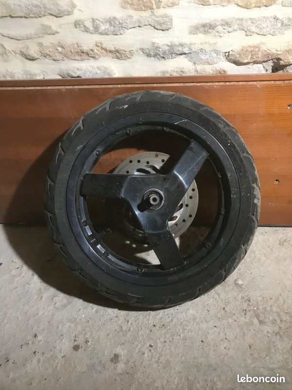Roue Avant Complète Avec Pneu Pour Peugeot Jetforce 50 TSDI Injection - Occasion, Référence Origine